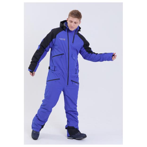 МУЖСКОЙ СНОУБОРДИЧЕСКИЙ КОМБИНЕЗОН RUNNING SPORT - Аритикул 8892-grey-XL - Фото 75
