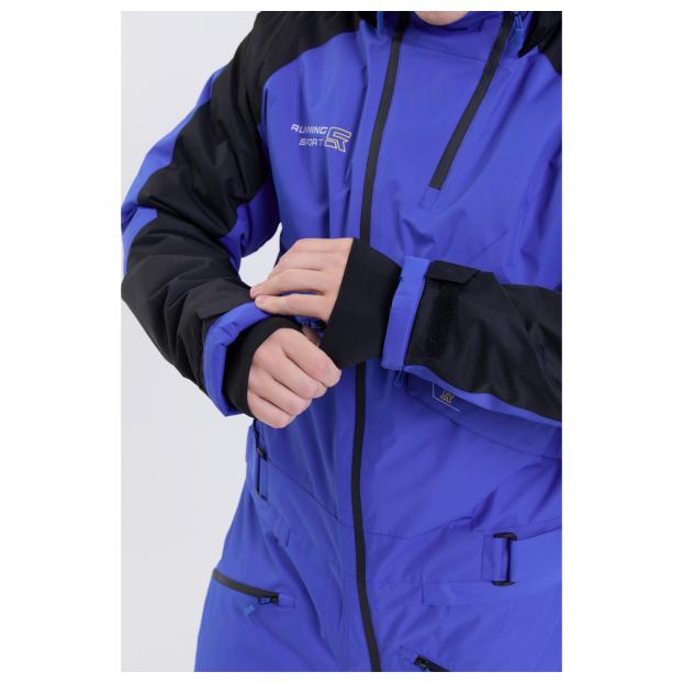 МУЖСКОЙ СНОУБОРДИЧЕСКИЙ КОМБИНЕЗОН RUNNING SPORT - Аритикул 8892-grey-XL - Фото 82