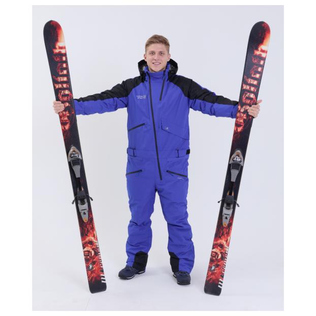 МУЖСКОЙ СНОУБОРДИЧЕСКИЙ КОМБИНЕЗОН RUNNING SPORT - Аритикул 8892-grey-XL - Фото 87