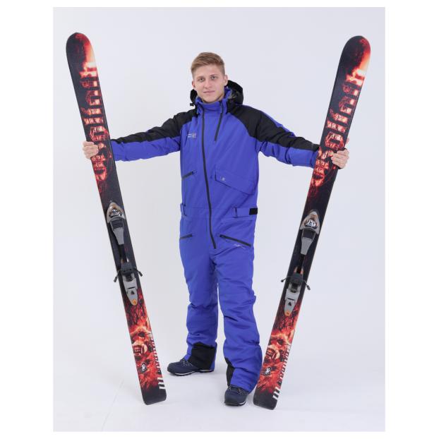 МУЖСКОЙ СНОУБОРДИЧЕСКИЙ КОМБИНЕЗОН RUNNING SPORT - Аритикул 8892-grey-XL - Фото 88