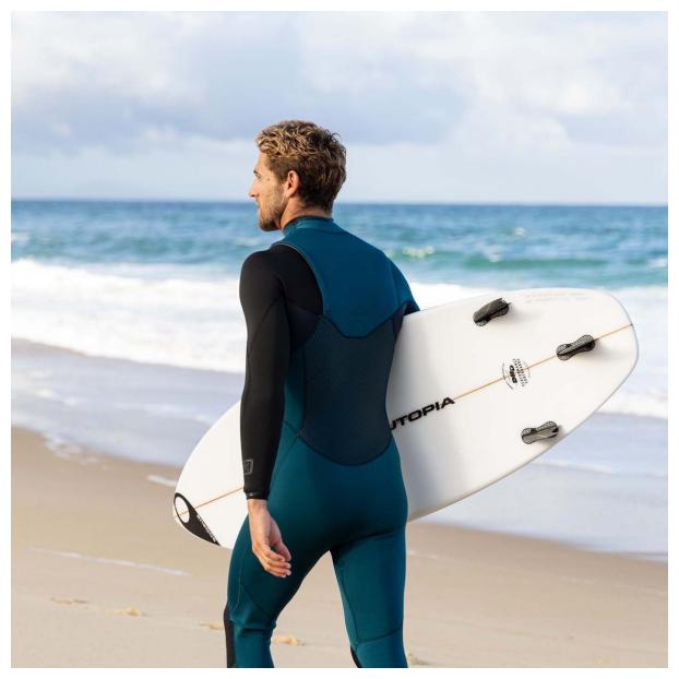 ГИДРОКОСТЮМ МУЖ. SOORUZ «FIGHTER C ПЕРЕДНЕЙ МОЛНИЕЙ» 5/4/3 ММ - Аритикул W3 MW543CZFIGBL-M - Фото 8