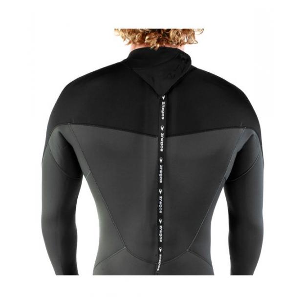 ГИДРОКОСТЮМ МУЖ. SOORUZ Fullsuit 5/4 BZ FLY+  - Аритикул H22 MW54BZFLY+_Grey-M - Фото 4