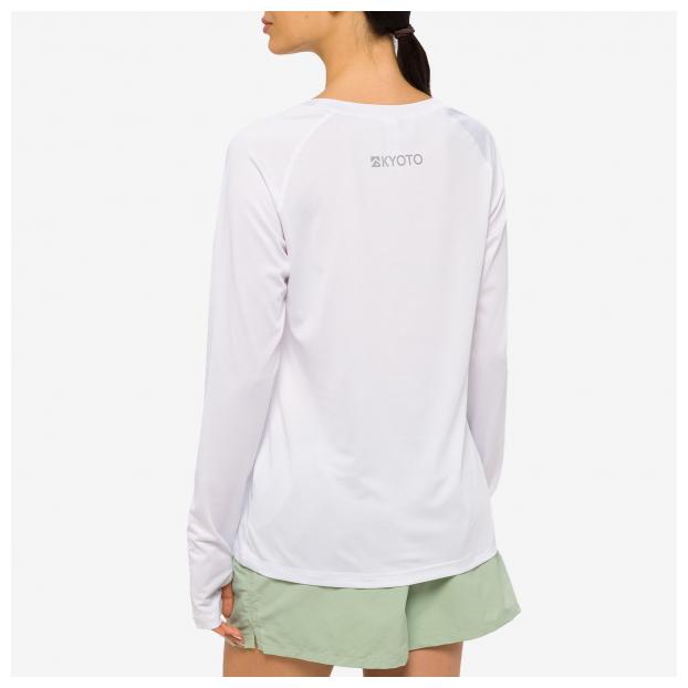 Лайкра KYOTO MEAGAN LS RASHGUARD - Аритикул MEGAN-WHITE-M - Фото 6