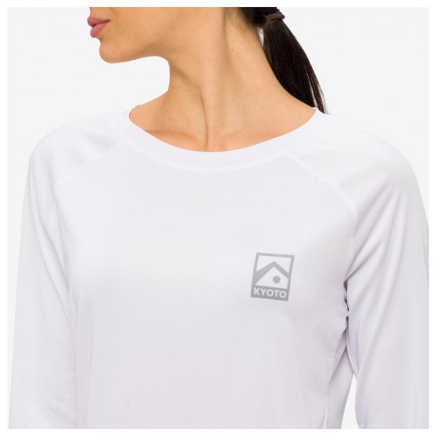 Лайкра KYOTO MEAGAN LS RASHGUARD - Аритикул MEGAN-WHITE-M - Фото 7