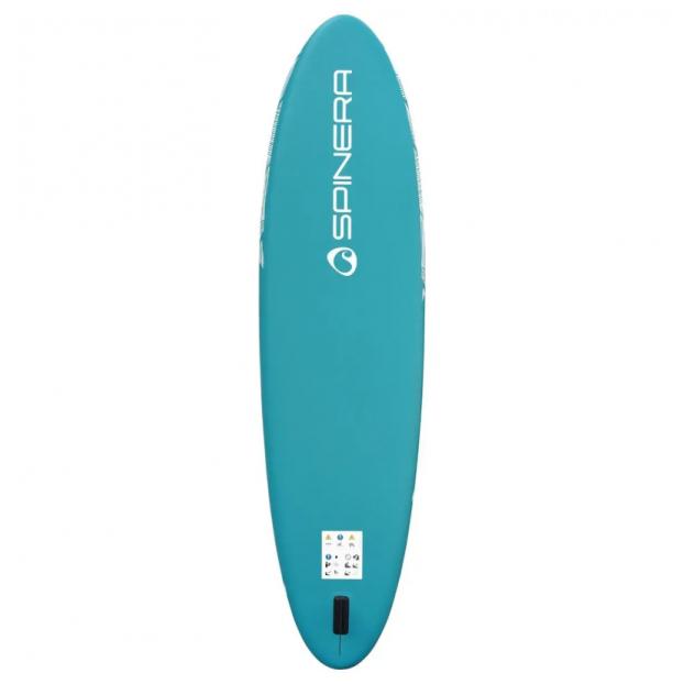 SUP-доска надувная с веслом универсальная Spinera Let's Paddle 11'2" Teal HDDS S24 - Аритикул 21113 - Фото 4