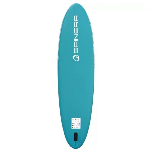 SUP-доска надувная с веслом универсальная Spinera Let's Paddle 12'0" Teal HDDS S24	 - Аритикул 21114 - Фото 4