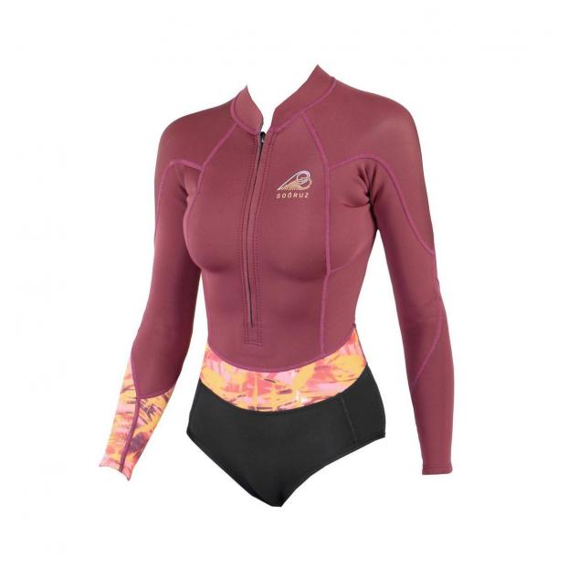 ГИДРОКОСТЮМ ЖЕНСК. КОРОТК. SOORUZ «DIVINE» 1/1 ММ - Аритикул E24 WW11SHLSZDIVWI-«DIVINE» 1/1-WINE (XS) - Фото 1