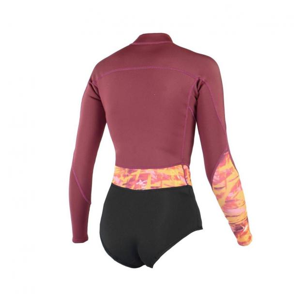 ГИДРОКОСТЮМ ЖЕНСК. КОРОТК. SOORUZ «DIVINE» 1/1 ММ - Аритикул E24 WW11SHLSZDIVWI-«DIVINE» 1/1-WINE (XS) - Фото 2