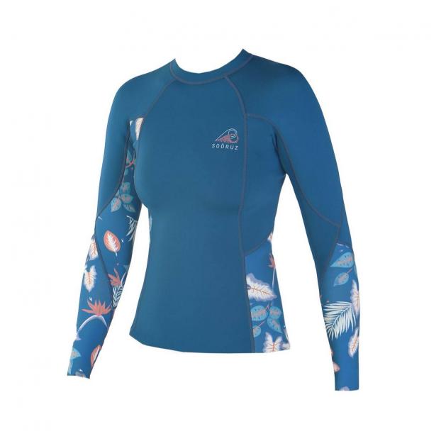 НЕОПРЕНОВЫЙ ТОП ЖЕНСК. SOORUZ «DIVINE» 1 ММ - Аритикул E23 WW11TZLSDIVEM - EMERALD (XS) - Фото 1